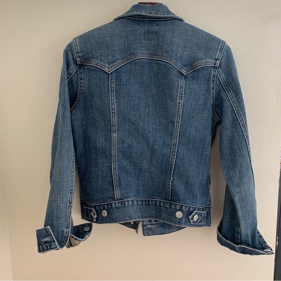 Vintage Gap Stretch Jean Jacket Classic Style - Picture 2 of 9